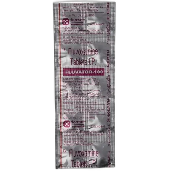 fluvator 100mg tablet 10's